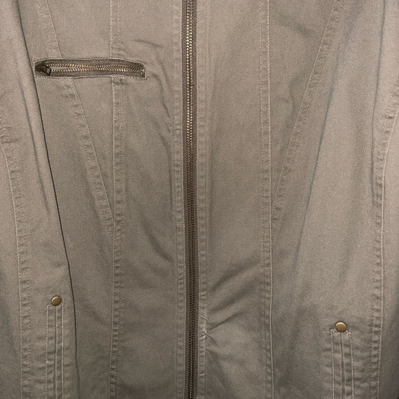 Women's Torrid Olive Moto Jacket - Picture 3 of 5